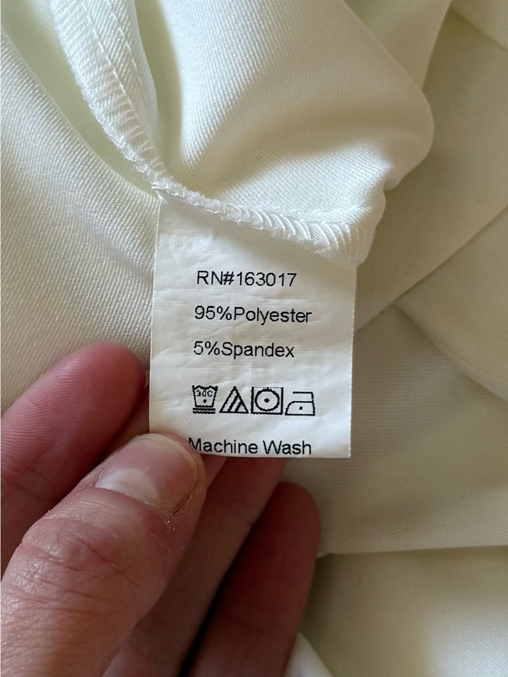 Prince White High-Waist Wide-Leg Trousers - Picture 7 of 10